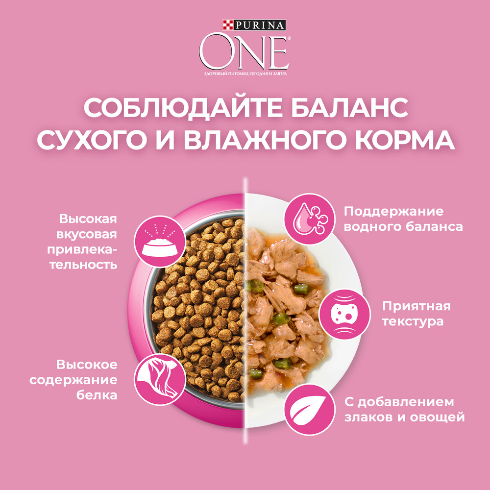 Сухой корм Purina ONE для котят с курицей и злаками - PurinaOne.ru